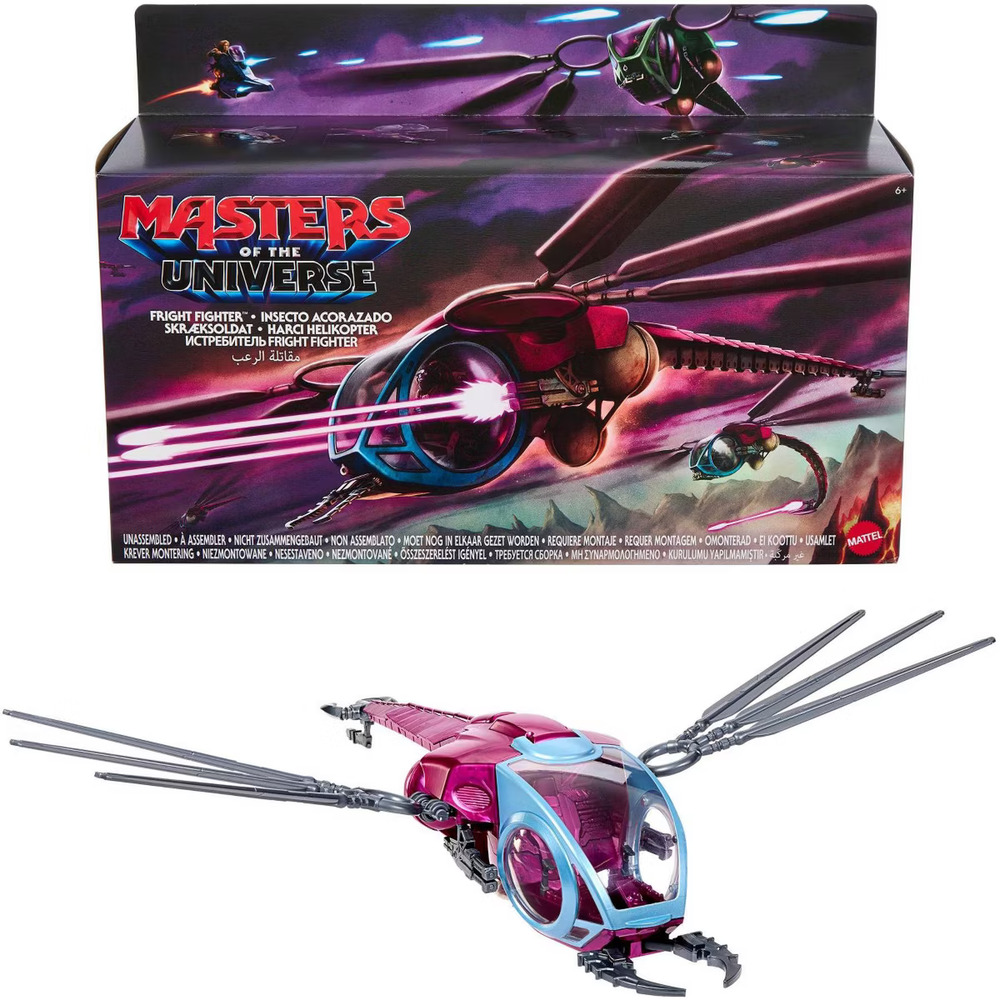 MOTU Masters of the Universe 2026 Movie Accurate Origins FRIGHT FIGHTER Vehicle